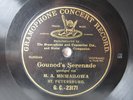 78rpm G&T 1902 - MARIA MICHAILOVA Gounod Serenade - SINGLE-SIDED RECORD