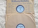 SAGOMES RECORD LABEL 78RPM, SHELLAC. X3.