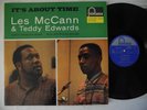 LES McCANN & TEDDY EDWARDS It's About Time LP 1961 Holland Near Mint