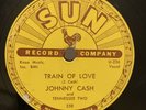Johnny Cash Sun Record 258 There You Go Train Of Love 78