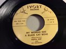 POPPA HOP (HOP WILSON) IVORY 127-MY WOMAN HAS A BLACK CAT BONE/I'M A STRANGER 45