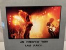 Rare Vinyl Metallica Interview With Lars Ulrich 1986-1987 Red Vinyl