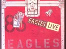 EAGLES EAGLES LIVE W/ POSTER ASYLUM RECORDS VINYL LP 112-62W