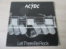 lp  AC/DC  Let There Be Rock  AUS Press Blue Label  Gatefold Cover  RARE