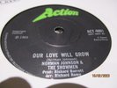 Norman Johnson And The Showmen Our Love Will Grow Action Northern Soul Record