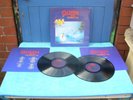 Queen Live At Wembley '86 Double Vinyl LP 1992 With Inserts, Gatefold, Very Good