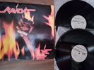 Raven – Live At The Inferno 2x LP 1984 Megaforce Records ‎– MRI 969 VG