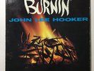 JOHN LEE HOOKER Burnin' Vee-Jay LP1043 VG