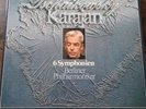 Tchaikovsky - 6 Symphonien - Herbert Von Karajan - 6LP Box Set - 1979 Germany EX