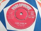 THE BEATLES 'PLEASE PLEASE ME' 45 UK PARLOPHONE '63 RED LABEL 1ST PRESS