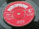 THE BEATLES  1962 U.K. 45  LOVE ME  DO  RED PARLOPHONE  45-R 4949