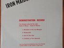 Iron Maiden - Demonstration Record - Clear Vinyl without White Label (Excellent)