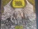 NAPALM DEATH = SCUM RARE LIME GREEN SLEEVE ORIGINAL FIRST PRESS LP + INSERT