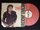 MICHAEL JACKSON - BAD -  RED VINYL ORIGINAL 1987 ZAMBIAN PRESSING