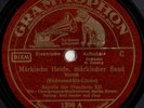 DEUTSCHLAND DIR WOLLN WIR UNS WEIHN  German WW2 MÄRKISCHE HEIDE RARE WWII 78rpm