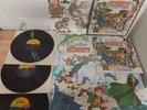 The HOBBIT 1977 Rankin Bass RARE 3 Record Box Set, Booklet, IRON On TRANSFERS NM