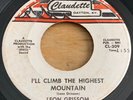 Leon Grissom -I'll Climb The Highest Mountain- Country Bopper 45 Claudette -Hear