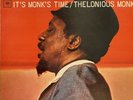 THELONIOUS MONK It’s Monk’s Time LP COLUMBIA CS 8494 rare OG 2-eye stereo VG++