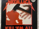 Metallica Kill Em All 1987 Print Limited Edition  MFN 7 DM vinyl
