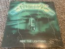 BERNETT SB 18026 / RIDE THE LIGHTNING / METALLICA FRENCH METAL LP Record Album