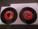 THE BEATLES LOVE ME DO & PLEASE PLEASE ME OLDIES 45 7'' SINGLES EX BEACHWOOD