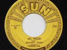 HEAR- Rare Rockabilly / Country 45- Johnny Cash - Hey Porter - ORIGINAL- Sun 221