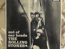 THE ROLLING STONES   OUT OF OUR HEADS - RARE 1965 UK UNBOXED DECCA MONO LP VG+