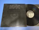 AC/DC - Back In Black - 1980 Rock LP EX VINYL  Masterdisk RL Embossed Cover