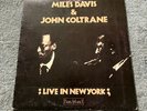 John Coltrane & Miles Davis ‘Live in New York’ LP RE Italy BDPL-1501
