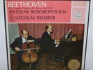 MSTISLAV ROSTROPOVICH SVIATOSLAV RICHTER Beethoven Sonatas Piano & Cello STEREO