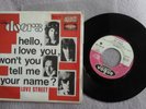 THE DOORS - HELLO,I LOVE YOU, WON'T YOU... - VOGUE 80136 M - 45 t - FRENCH - SP