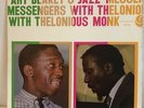 ART BLAKEY'S JAZZ MESSENGERS WITH THELONIUS MONK-M1958LP VINYL LP  EXC- G1