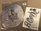 AC/DC Moneytalks 12” picture disc vinyl with original competition leaflet