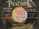 HEAR Dixie Hummingbirds 45 Just A Little / Walls Of Zion PEACOCK R&B gospel NM-