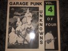 Garage Punk Unknowns Vol 4 Vinyl LP Limited Edition MISS PRINT RARE