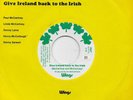 PAUL McCARTNEY WINGS  Give Ireland Back To The Irish  rare 45 with Title Sleeve