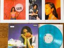 OLIVIA RODRIGO SOUR ALTERNATIVE SLEEVE BLUE VINYL with ALL 3 HAND SIGNED PRINTS