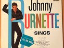 JOHNNY BURNETTE Sings  LIBERTY LST 7190 STEREO Rock 'n Roll LP Booklet RARE VG+