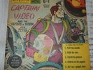Vntg Captain Video & the Captives of Saturn 45 record Coloring Book Puppet Show