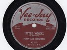 JOHN LEE HOOKER blues 78/LITTLE WHEEL b/w ROSIE MAE on Vee-Jay VJ 255/very clean