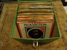 ELVIS PRESLEY 45 RECORD LOT-TOTAL 67- BOX INCLUDED-FREE SHIPPING