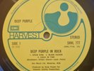 Deep Purple LP In Rock UK Harvest Press A-2 B-1 INCREDIBLE COPY