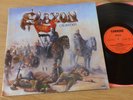 Saxon ‎ Crusader LP  Carrere ‎ 817 849-1 gatefold