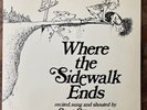 Shel Silverstein “Where The Sidewalk Ends” Vinyl LP FC 39412 1984 Gatefold Album