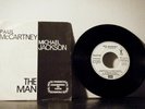 PAUL McCARTNEY and MICHAEL JACKSON 7 Inch 45 The Man El Hombre 1983 EMI spain PS