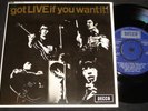 ROLLING STONES – GOT LIVE IF YOU WANT IT   UK    DECCA EP MINT 1960s beat