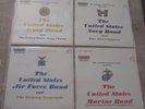 United States Military Bands 1964 COMPLETE 4 LP Army Navy Air Force Marines