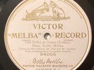 Nellie Melba – 78 rpm Victor Mauve 94005: Old Folks at Home; V cond