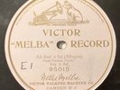 Nellie Melba – 78 rpm Victor Mauve 95015: Traviata-Sempre libera; V cond
