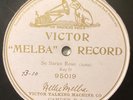 Nellie Melba – 78 rpm Victor Mauve 95019: ARDITI Se saran rose; V+ cond